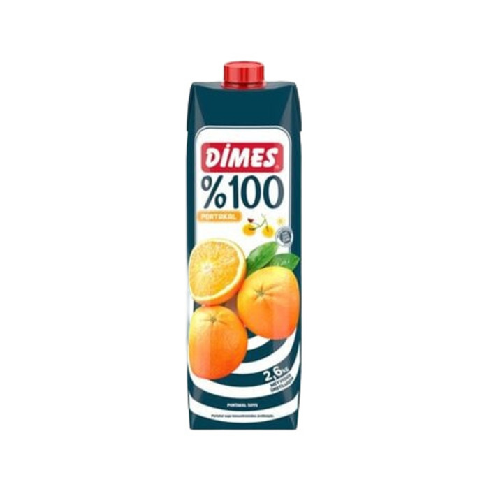 Meyve Suyu %100 Portakal Aromalı 1 Lt