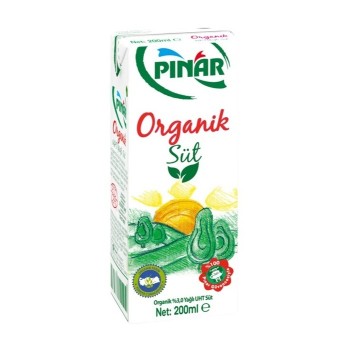 Süt Organik 200 Ml