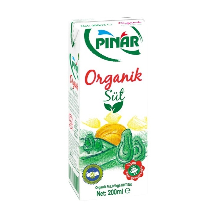 Süt Organik 200 Ml