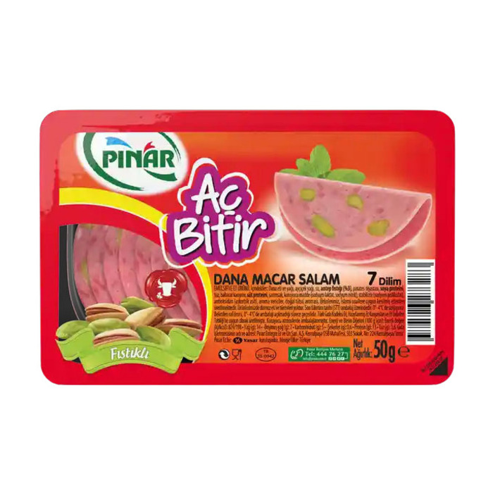 Salam Fıstıklı Aç Bitir 50 Gr