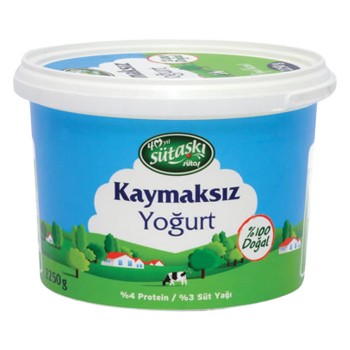 Yoğurt Kaymaksız Kova 2 Kg