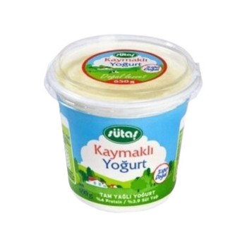 Yoğurt Kaymaklı 500 Gr