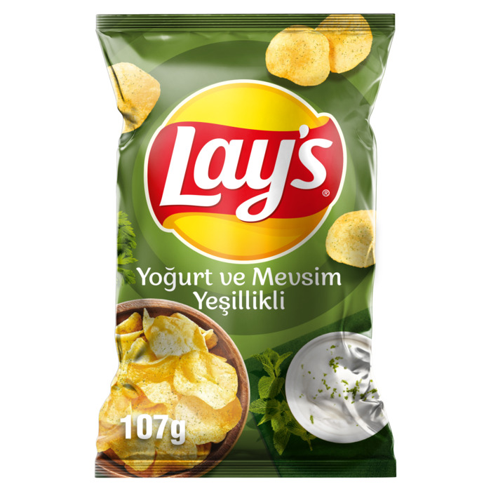 Patates Cipsi Süper Yoğurt Mevsim Yeşillikleri Boy 107 Gr