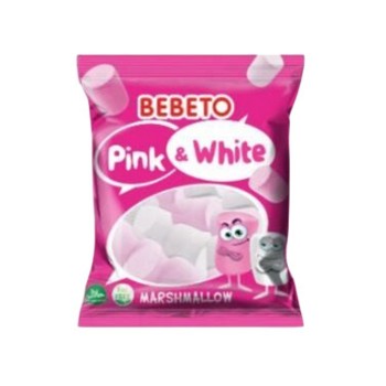 Pink & White Marshmallow 70 Gr