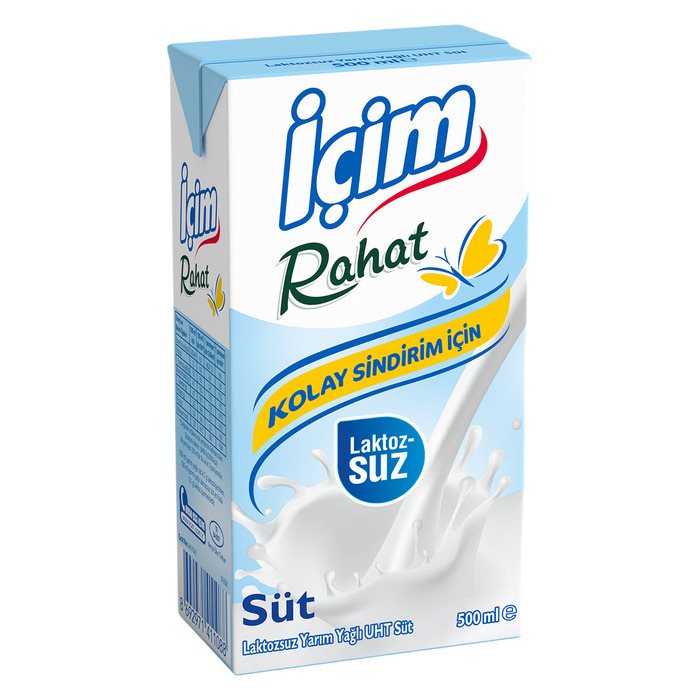 Süt Laktozsuz 500 Ml