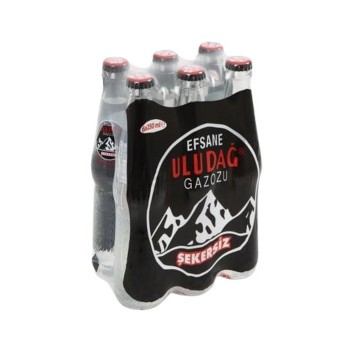 Gazoz Efsane Şekersiz Şişe 6x250 Ml