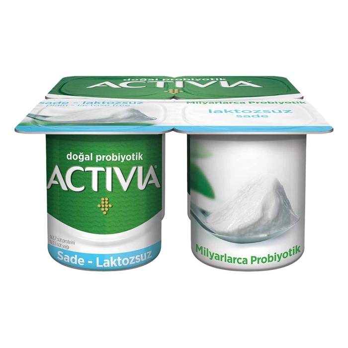 Yoğurt Activia Laktozsuz 4x100 Gr