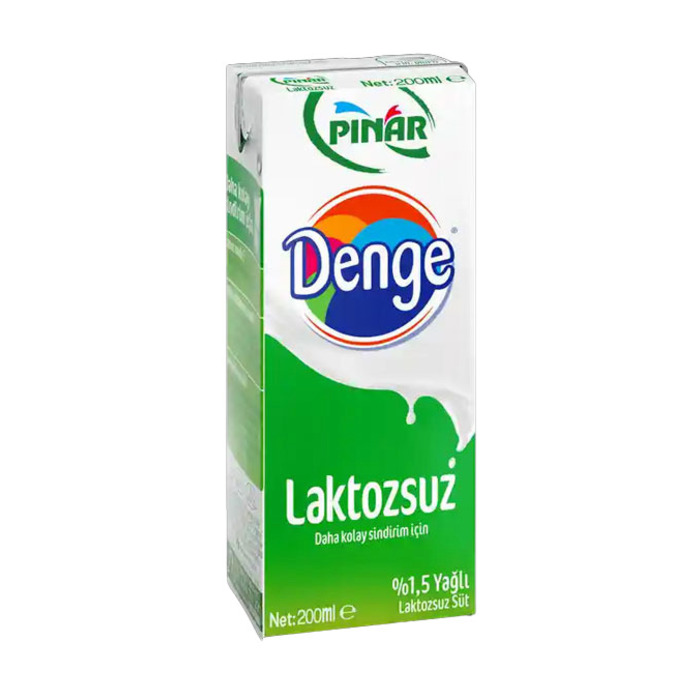 Süt Laktozsuz Denge 200 Ml