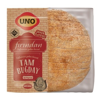 Ekmek Tam Buğday Fırından 450 Gr