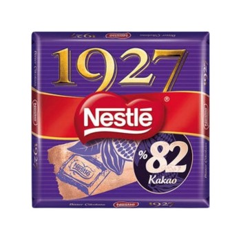 Çikolata 1927 %82 Kakao Bitter Kare 65 Gr