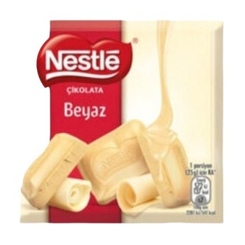 Çikolata Classic Beyaz Kare 60 Gr