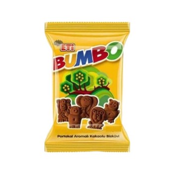 Bisküvi Bumbo Portakal Aromalı 42 Gr
