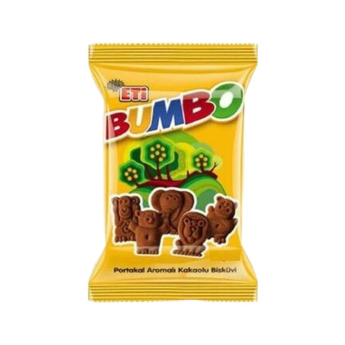 Bisküvi Bumbo Portakal Aromalı 42 Gr