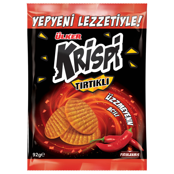Krispi Tırtıklı Acılı Kraker 92 Gr