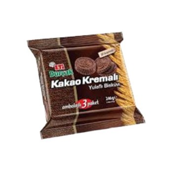 Bisküvi Burçak Kakao Kremalı 246 Gr