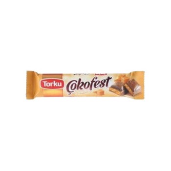 Çikolata Cokofest Karamel Dolgulu Sütlü 34 Gr