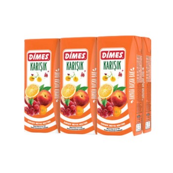 Meyve Suyu Karışık 6'lı 200Ml