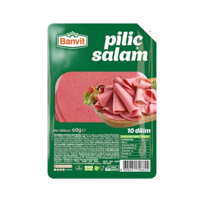 Piliç Salam Bi Dilim 60 gr