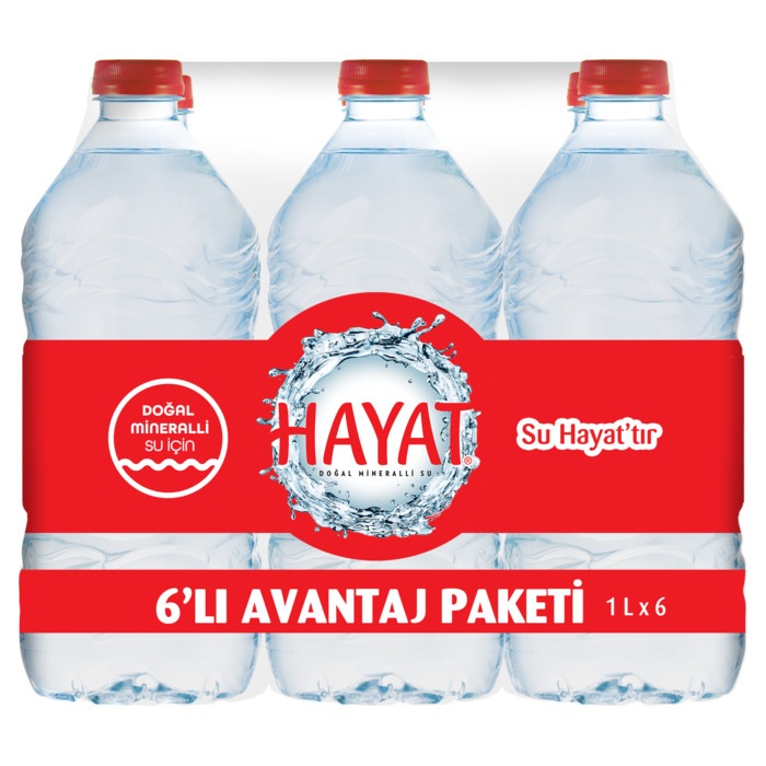 Su Pet Şişe 6x1 Lt