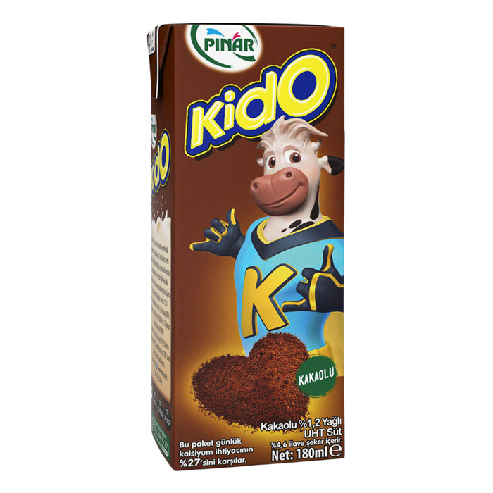 Süt Kido Kakaolu 180 Ml