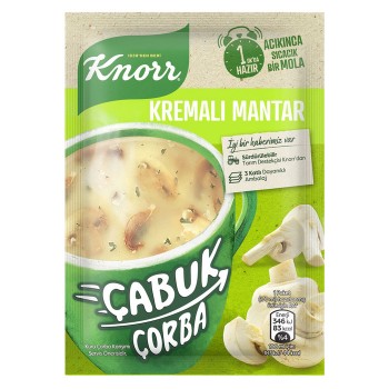 Çabuk Çorba Kremalı Mantar 19 Gr