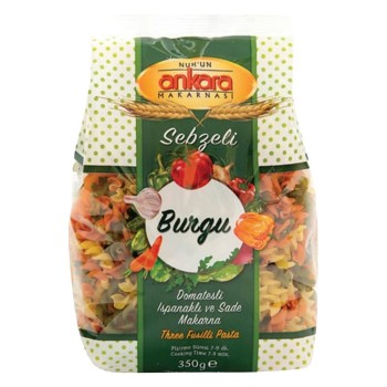 Makarna Burgu Sebzeli Makarna 350 Gr