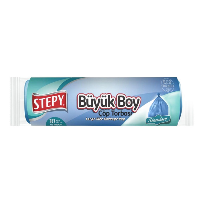 Çöp Torbası Büyük Boy 10'lu