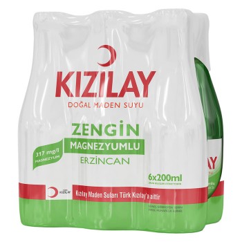 Doğal Maden Suyu Erzincan 6x200 Ml