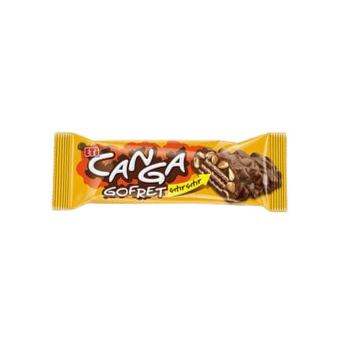 Gofret Canga Yerfıstığı Kaplı Fındık Kremalı 34 Gr