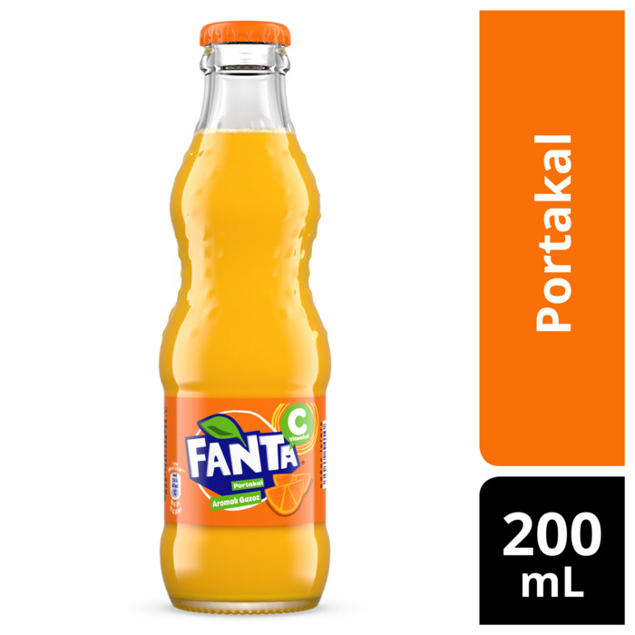Gazoz Portakal Aromalı 200 Ml