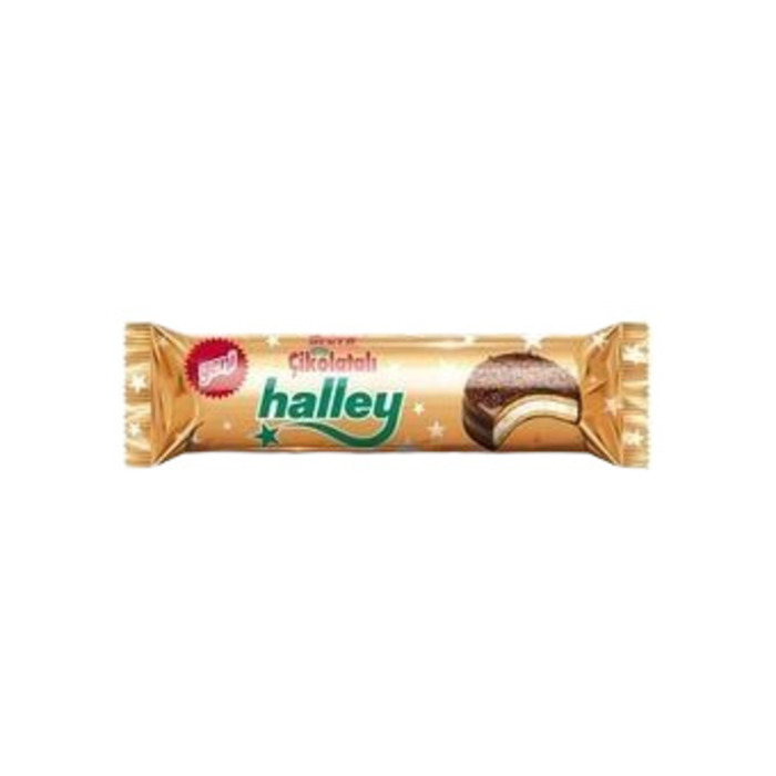 Halley Mini Çikolata Kaplamalı Sandviç Bisküvi 66 Gr