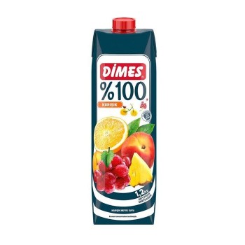 Karışık Meyve Suyu %100 Premium 1 Lt