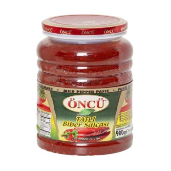 Biber Salçası Tatlı Pet 900 Gr
