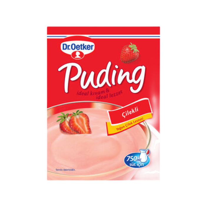 Puding Çilekli 120 Gr