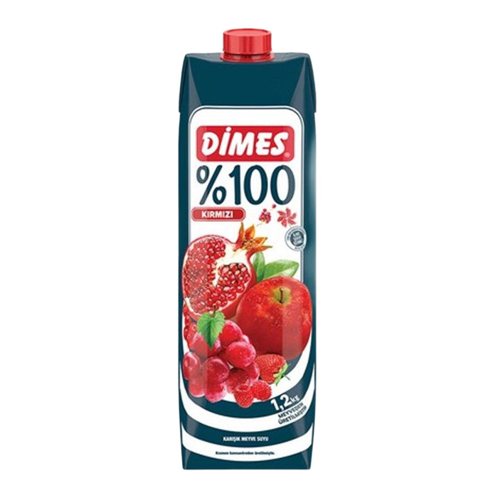 Meyve Suyu %100 Kırmızı Meyvelerden 1 Lt
