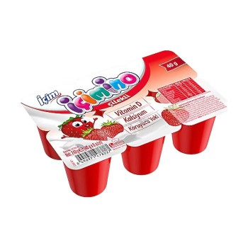 Yoğurt İçimino Büyüme Küpü Çilekli 6x40 Gr