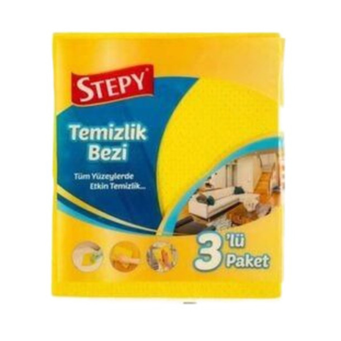 Bez Microfiber Temizlik %30 Microfiber 3'lü