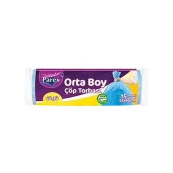 Çöp Torbası Güçlü Orta Boy 15'li