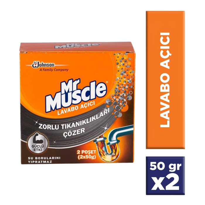 Lavabo Açıcı Granül 2x50 Gr