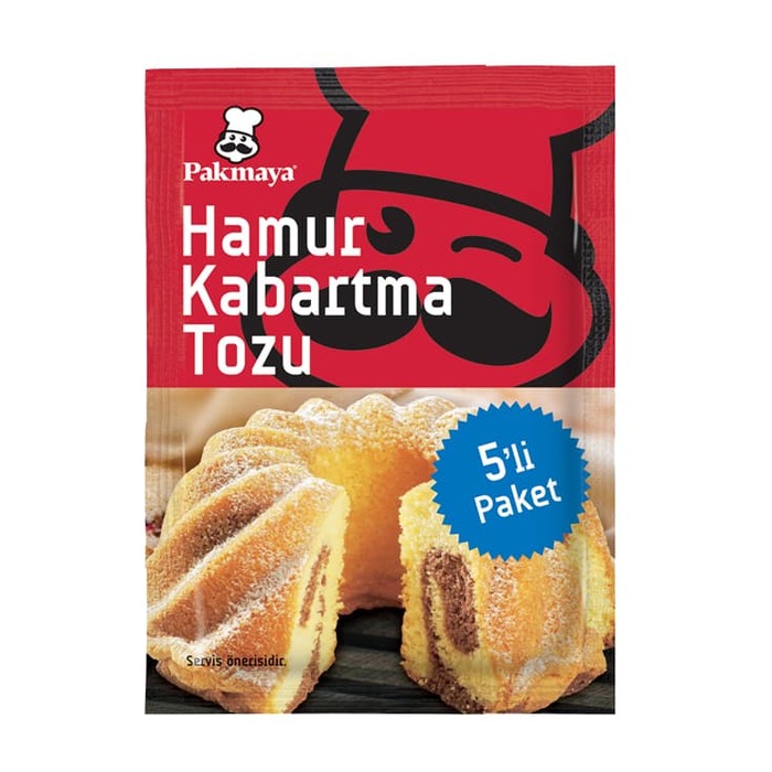 Kabartma Tozu Hamur 5'li