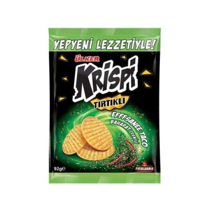Krispi Tırtıklı Kraker Baharatlı 92 Gr