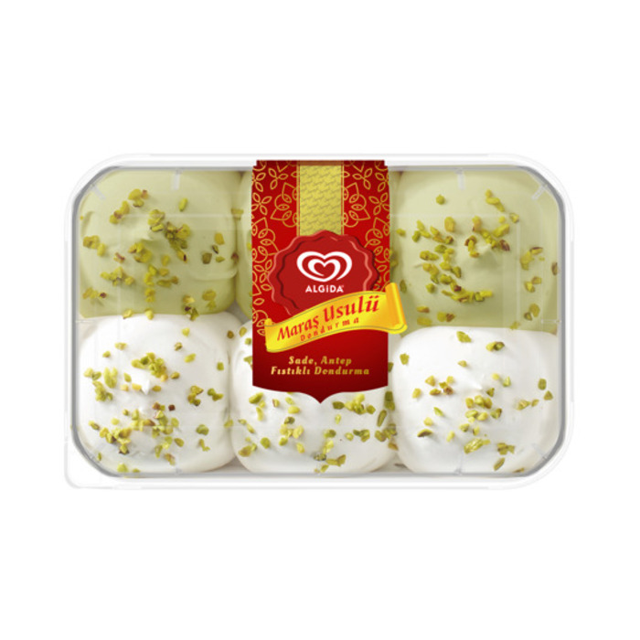 Antep Fıstıklı Sade Dondurma 500 Ml