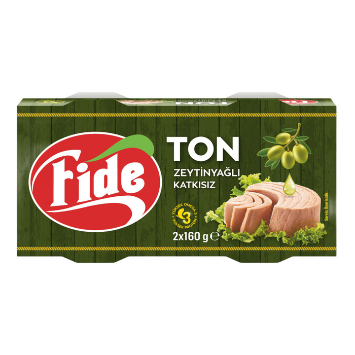 Ton Balığı Zeytinyağlı 2'li 160 Gr