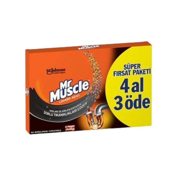 Lavabo Açıcı Granül 4'lü 50 Gr