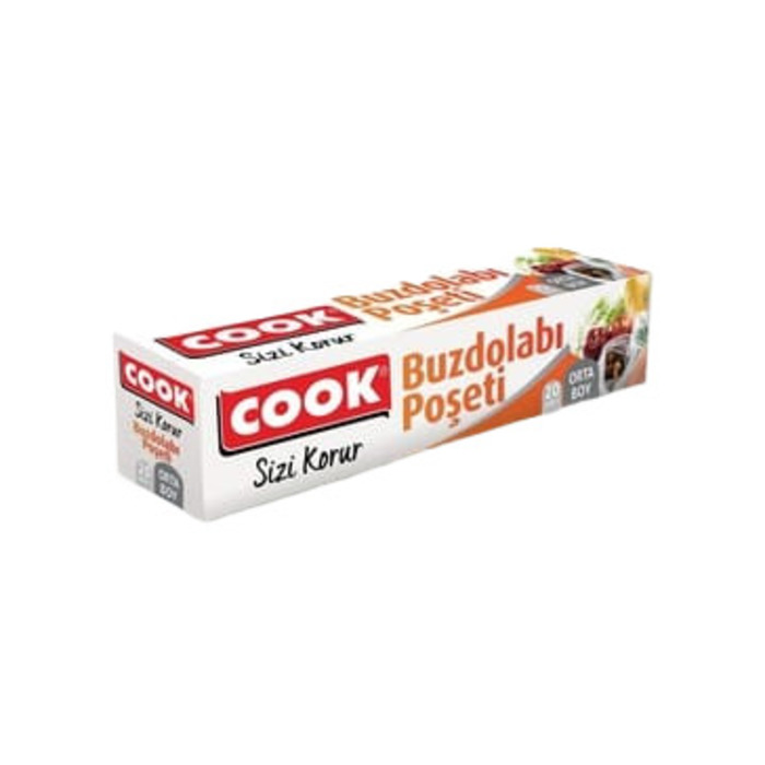 Buzdolabı Poşeti Orta Boy 20'li Paket