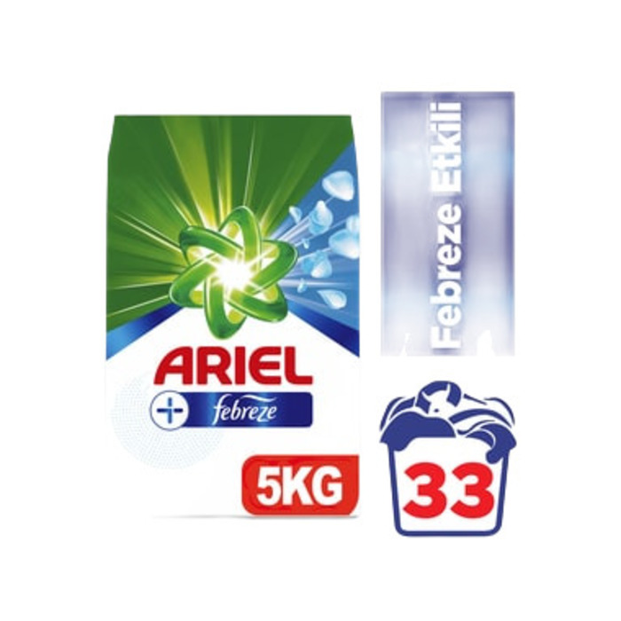 Plus Toz Çamaşır Deterjanı Febreze Etkili 5 Kg