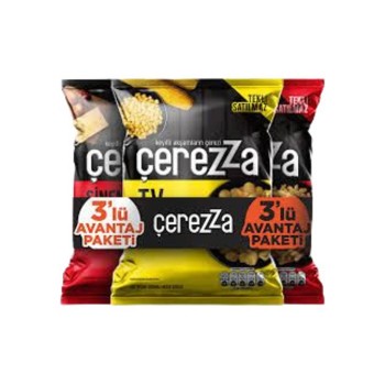 Mısır Cipsi Karma 3'lü Paket 103 Gr