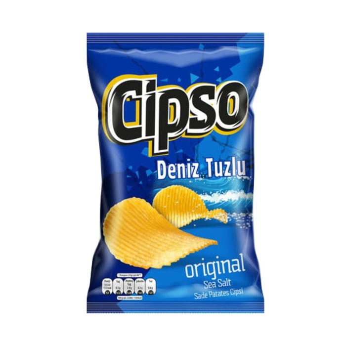 Tırtıklı Sade Patates Cipsi Süper Plus 104 Gr