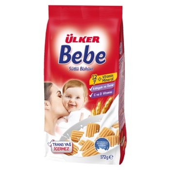 Bebe Sütlü Bisküvi 172 Gr