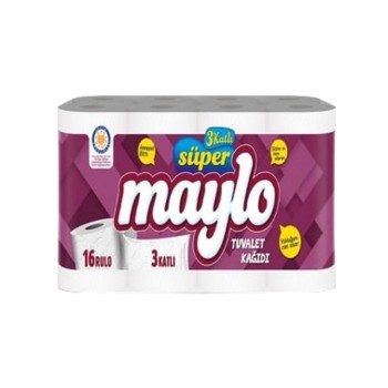 3 Katlı Tuvalet Kağıdı Parfümlü 16'lı